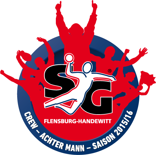 Logo SG Flensburg Handewitt - achter Mann